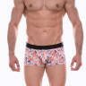 Мужские трусы-боксеры с принтом в виде разноцветных ракушек