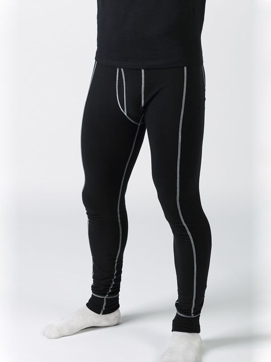 Мужские кальсоны с контрастной строчкой 