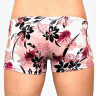 Мужские трусы-хипсы с крупным цветочным принтом