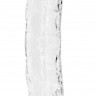 Двусторонний прозрачный фаллоимитатор - 34 см.