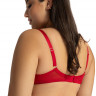 Красный бюстгальтер с шитыми чашками Grace