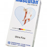 Особо тонкие презервативы Masculan Ultra Fine - 10 шт. Особо тонкие презервативы Masculan Ultra Fine - 10 шт.