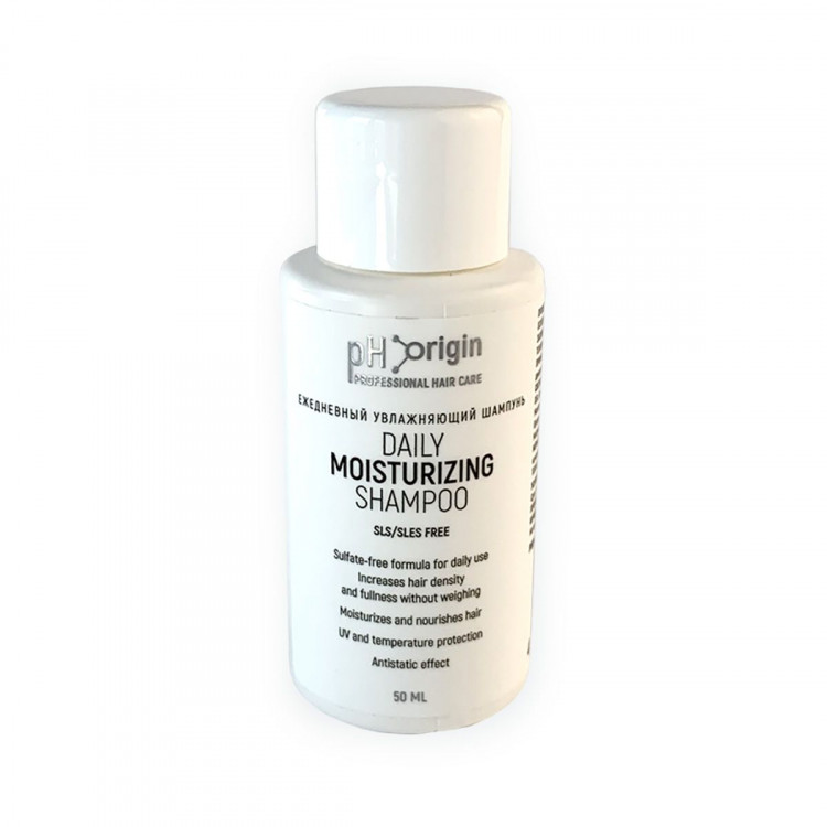 Ежедневный увлажняющий шампунь pH Origin Daily Moisturizing SLS/SLES Free Shampoo - 50 мл. 