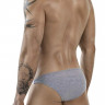 Серые трусы-брифы в рубчик Mantra Brief