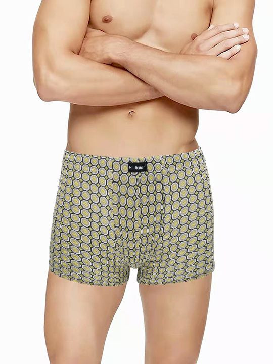 Мужские трусы-шорты с принтом в виде сот 