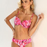 Раздельный купальник Temptation с принтом в виде перышек 
