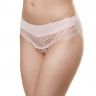 Трусики-слипы из микроволокна с кружевной вставкой