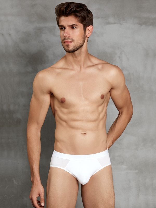 Классические мужские трусы-слипы из хлопкового волокна Doreanse Cotton Premium 