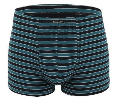 Удобные мужские трусы-боксеры в полоску 
