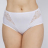 Трусы-слипы с элементами из кружевного полотна
