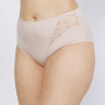 Трусы-слипы с элементами из кружевного полотна