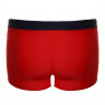 Классические мужские плавки-боксеры с контрастным поясом