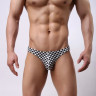 Сексуальные клетчатые трусы-бразилиана Сексуальные клетчатые трусы-бразилиана