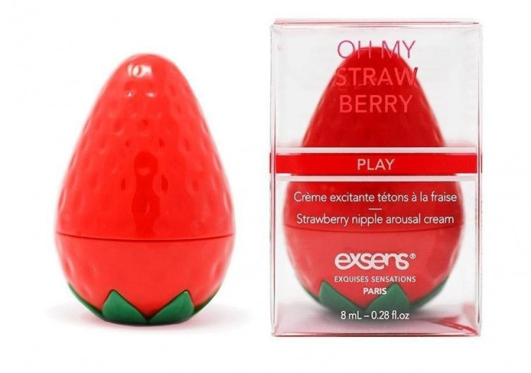 Крем для стимуляции сосков Oh My Strawberry - 8 мл. 