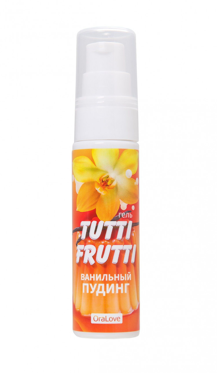 Интимный гель на водной основе Tutti-Frutti «Ванильный пудинг» - 30 гр. 