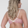 Бюстгальтер на косточках с мягкими гипюровыми чашками