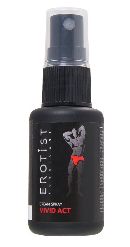 Возбуждающий крем-спрей для мужчин Erotist Vivid Act - 30 мл. 