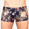 Мужские трусы-боксеры с крупным цветочным узором Мужские трусы-боксеры с крупным цветочным узором