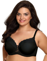 Бюстгальтер с эффектной вышивкой на чашках