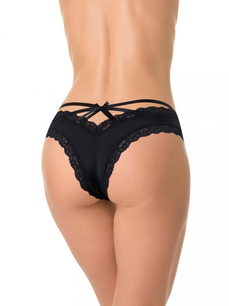 Трусы-бразилианы с пикантной задней частью 