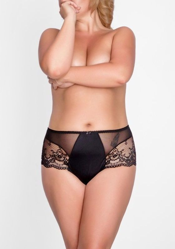 Женские трусики-бразилиана с высокой линией талии 