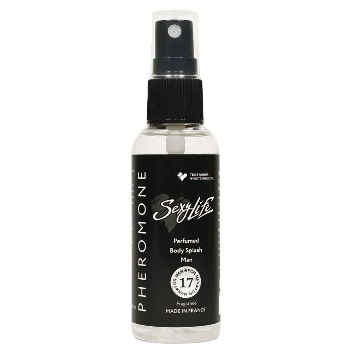 Мужской парфюмированный спрей с феромонами Sexy Life №17 - 50 мл. 