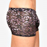Мужские трусы-боксеры с контрастным цветочным узором Мужские трусы-боксеры с контрастным цветочным узором
