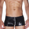 Мужские wet-look трусы-боксеры с застежкой-молнией Мужские wet-look трусы-боксеры с застежкой-молнией