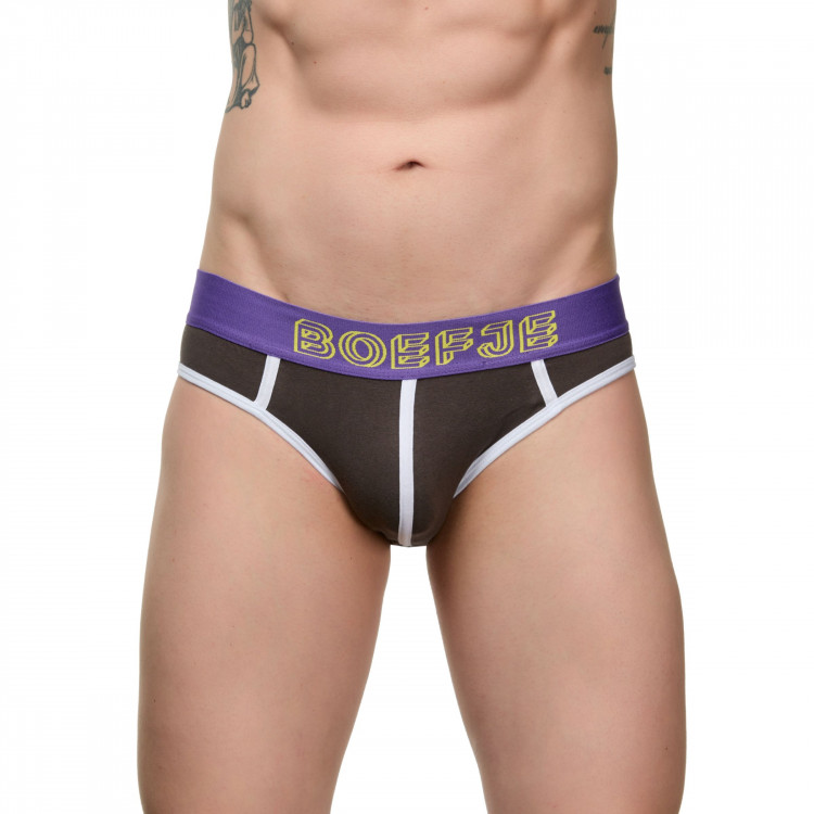 Темно-серые мужские трусы-джоки 