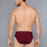 Набор из 3 трусов-брифов Doreanse Basic Cotton: темно-серые, бордовые, темно-синие