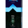 Презервативы увеличенного размера DOMINO Classic King size - 6 шт.