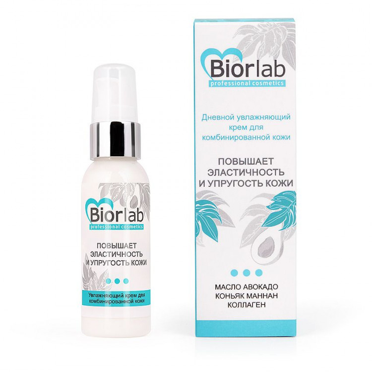 Дневной увлажняющий крем Biorlab для комбинированной кожи - 50 гр. 