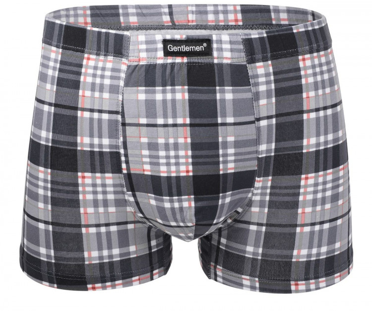 Мужские боксеры в шотландскую клетку 