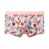 Набор из 3 розовых трусов-боксеров с яркими принтами
