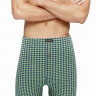 Мужские хлопковые трусы-боксеры в мелкую клетку