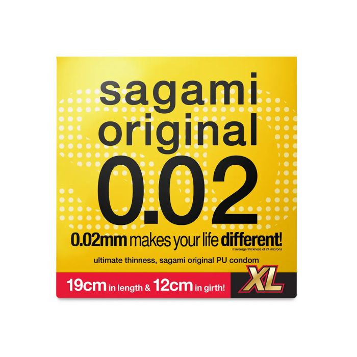 Презерватив увеличенного размера Sagami Original 0.02 XL-size - 1 шт. 