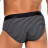 Мужские трусы-слипы в полоску