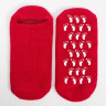 Красные SPA-носочки на основе натуральных масел «Питание и увлажнение»