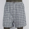 Хлопковые трусы-боксеры в клеточку