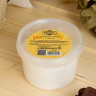 Солевой скраб из белой каменной соли с мёдом - 550 гр.