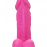 Розовая свеча в форме пениса - 13 см. Розовая свеча в форме пениса - 13 см.