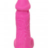 Розовая свеча в форме пениса - 13 см. Розовая свеча в форме пениса - 13 см.