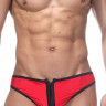 Мужские трусы-тонги с застежкой спереди