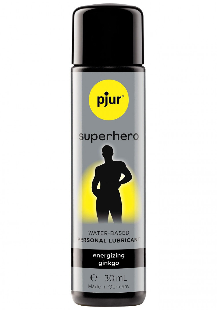 Мужской стимулирующий лубрикант pjur SUPERHERO Energizing - 30 мл. 
