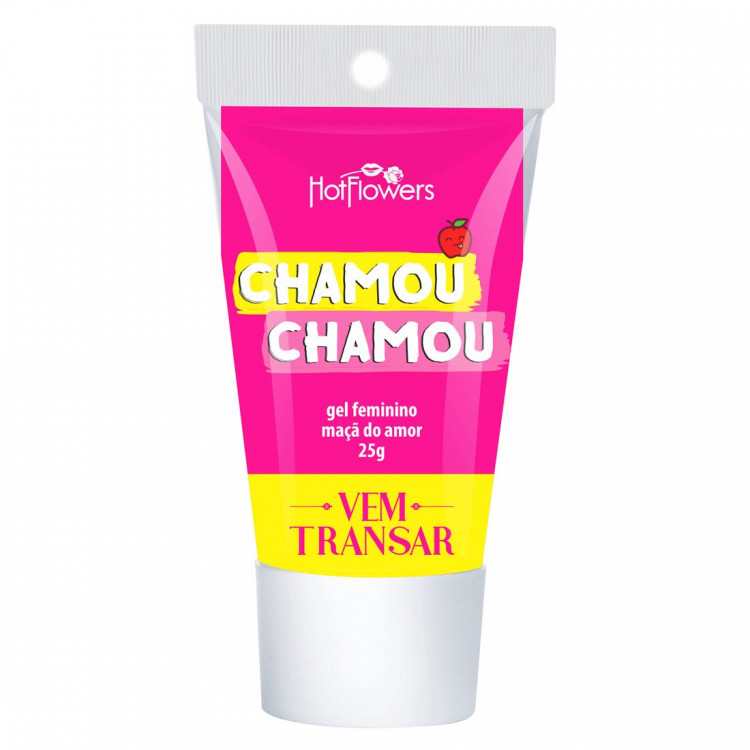Клиторальный гель Chamou Chamou с ароматом яблока и согревающим эффектом - 25 гр. 