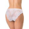 Трусики-бразилиана с задней частью из кружева