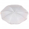 Пляжный зонт Maclay «Модерн» с серебристым покрытием