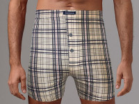 Мужские трусы-боксеры из чистого хлопка