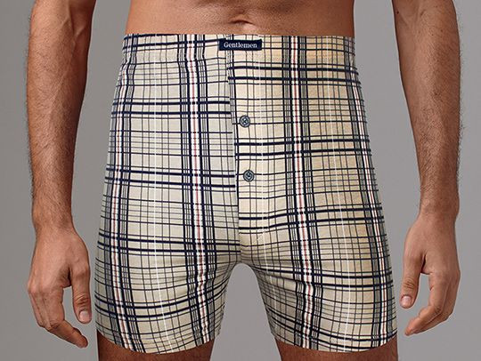 Мужские трусы-боксеры из чистого хлопка 