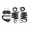 Эротический набор 4PC Bondage Bed Strap & Flogger Kit Эротический набор 4PC Bondage Bed Strap & Flogger Kit